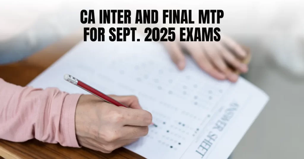 CA Exam MTP