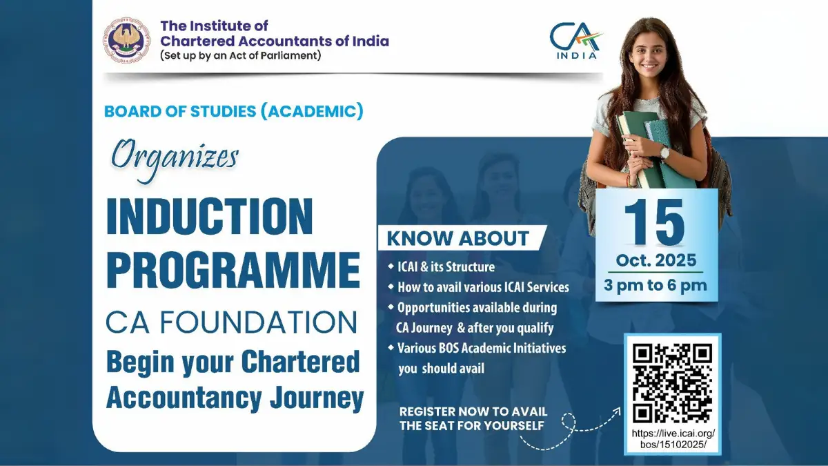 CA Foundation Induction Programme 2025 — Register Now!