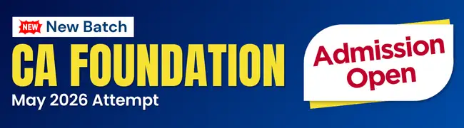 CA Foundation May 2026 Batch