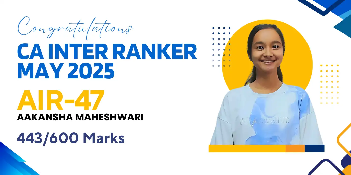 CA Inter May 2025 Ranker