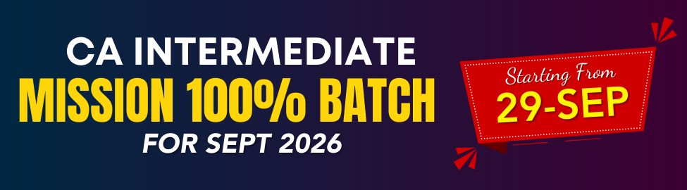 Mission 100 Percent Batch CA Intermediate for Sept. 2026