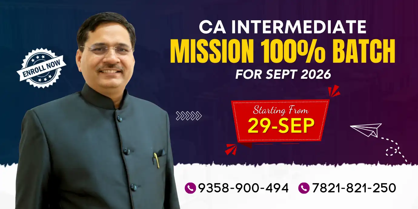 Mission 100 Percent Batch CA Intermediate for Sept. 2026