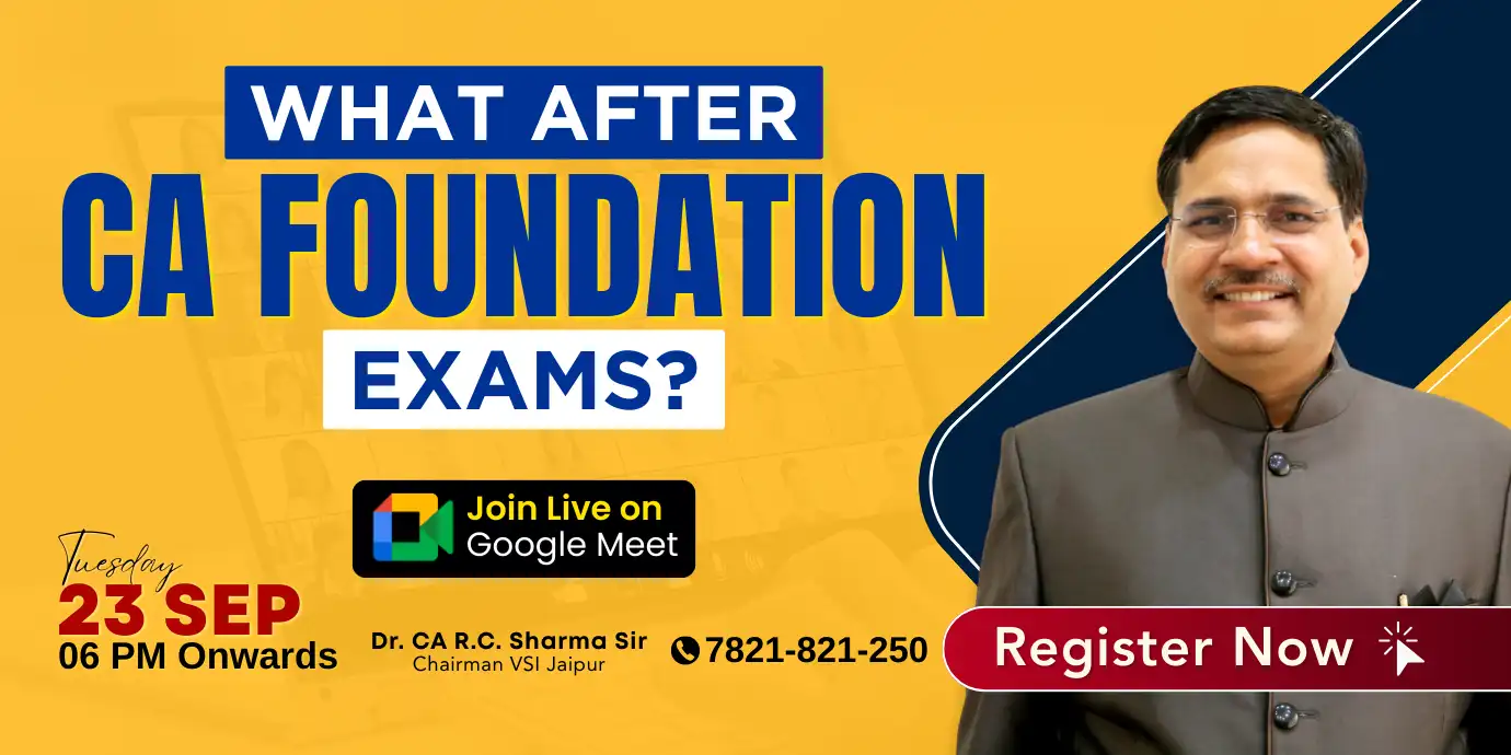 Special Webinar by Dr. CA R.C. Sharma