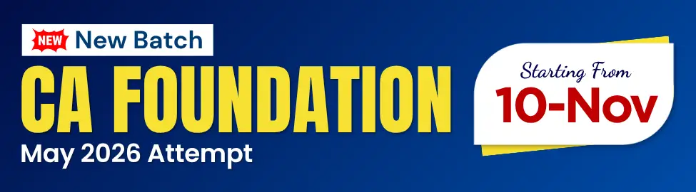 VSI CA Foundation May 2026 Exams