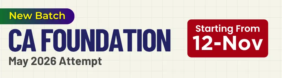 VSI CA Foundation May 2026 Exams