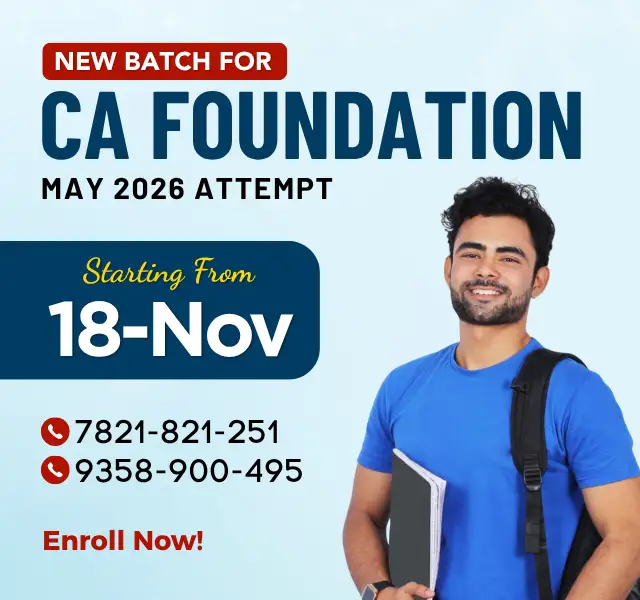 CA Foundation May 2026 Batch