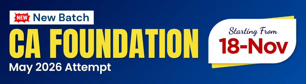 VSI CA Foundation May 2026 Exams