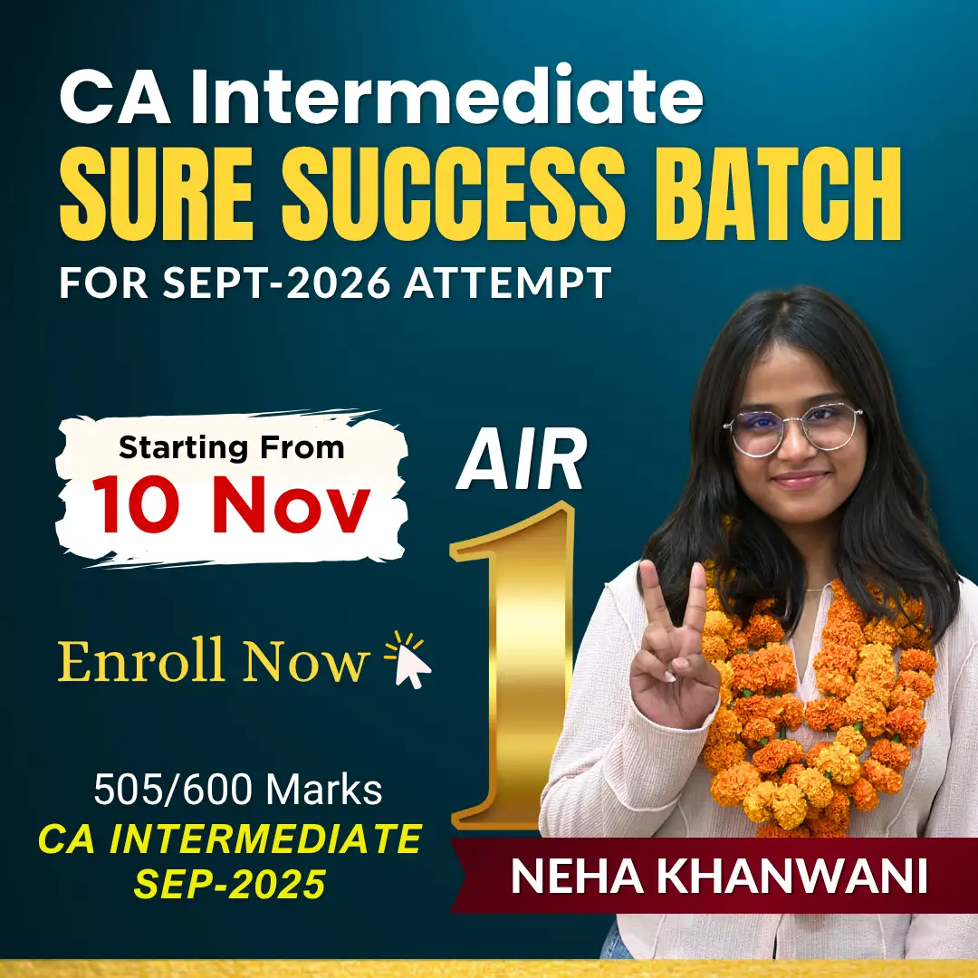 CA Intermediate Sept. 2026 Batch