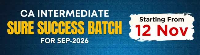 CA Intermediate Sept. 2026 Batch
