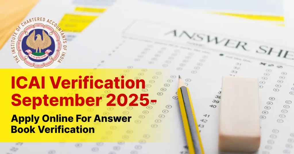 ICAI Verification Sept. 2025 – Apply for Certified Copies/Inspection
