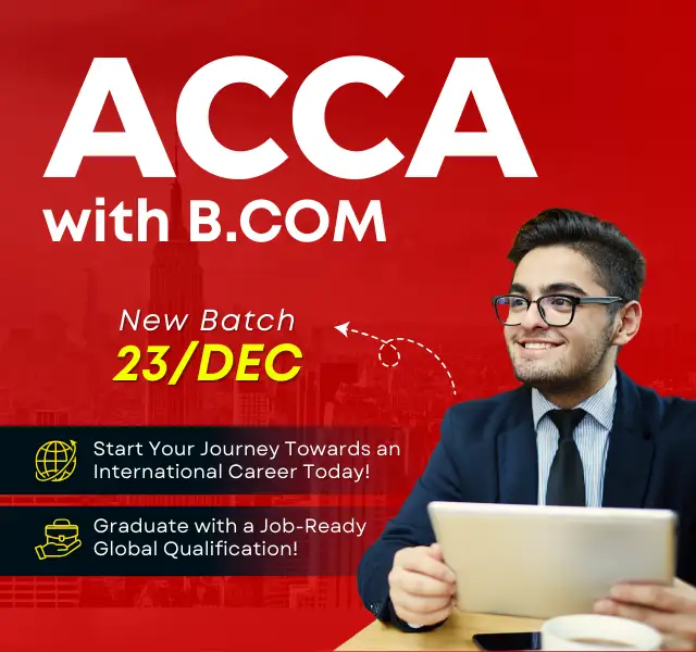 ACCA With B.Com New Batch