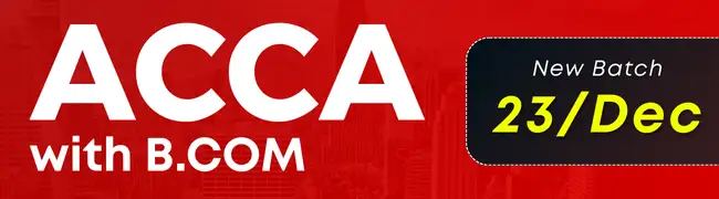 ACCA With B.Com New Batch