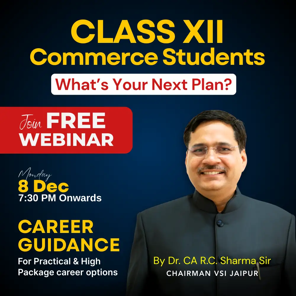 Class 12th Appearing Commerce Students Free Live Webinar