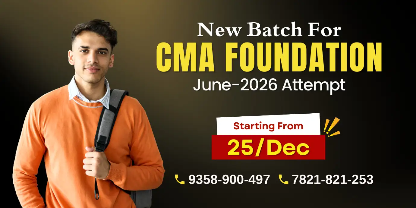 New Batch for CMA Foundation June 2026