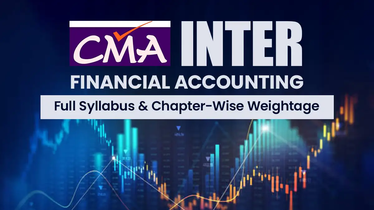 CMA Inter Financial Accounting: Full Syllabus and Weightage