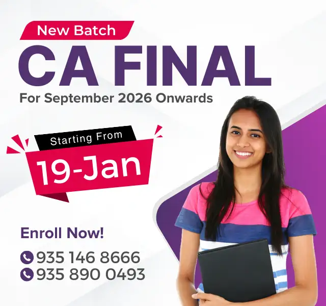 CA Final Sept 2026 Batch
