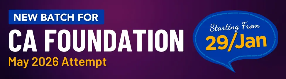 VSI CA Foundation May 2026 Exams