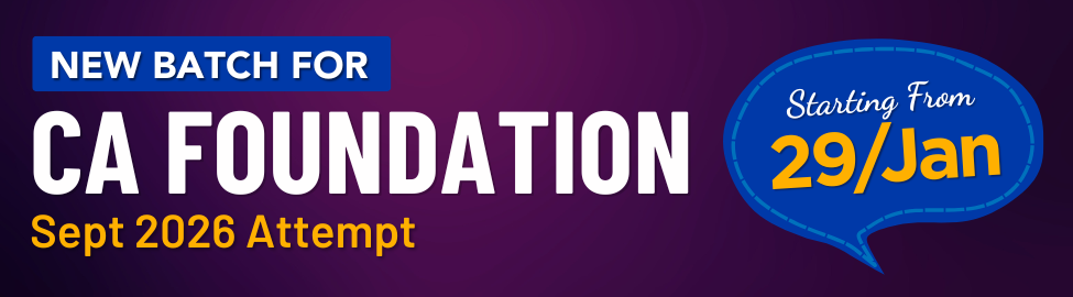 VSI CA Foundation May 2026 Exams