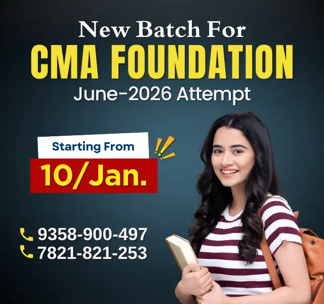 New Batch for CMA Foundation June 2026
