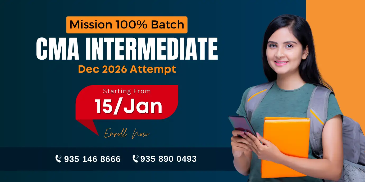 CMA Intermediate Mission 100% Batch December 2026