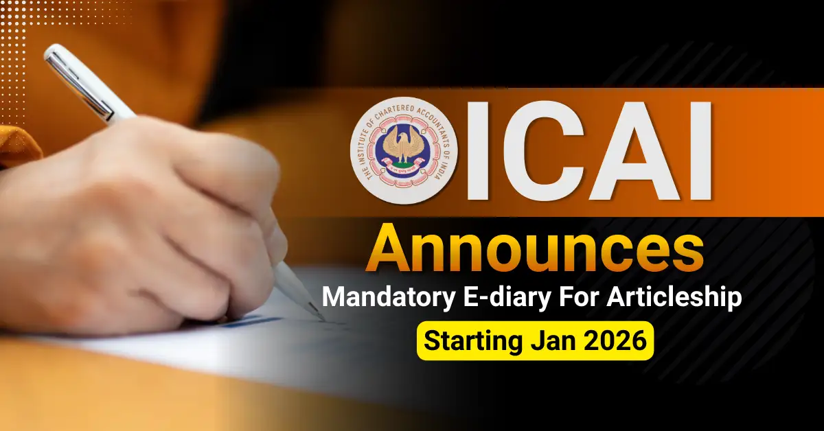 ICAI Launches Mandatory E-Diary for Chartered Accountants