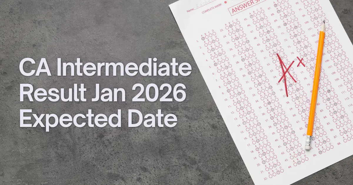 CA Inter Result Jan 2026 Expected Date