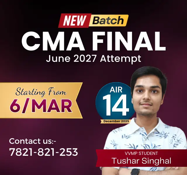 CMA Final June 2027 Exam