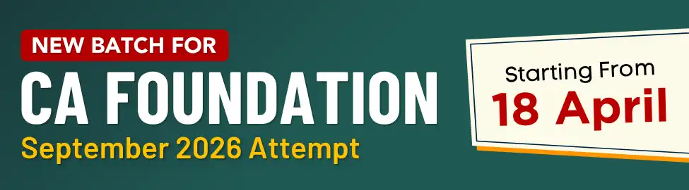 VSI CA Foundation Sept. 2026 Exams