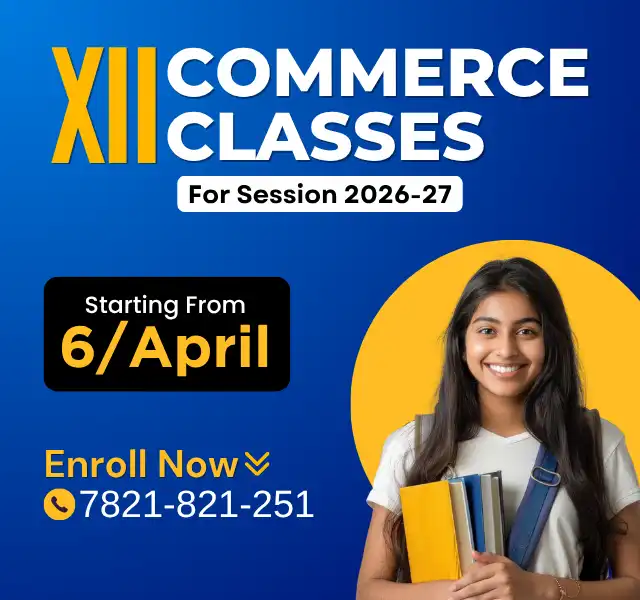 New Batch for Class 12 Commerce