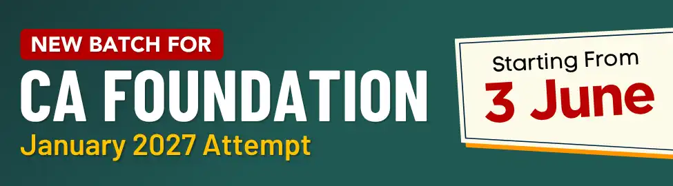 VSI CA Foundation Sept. 2026 Exams
