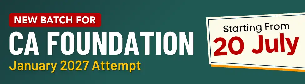 VSI CA Foundation Jan 2027 Exams