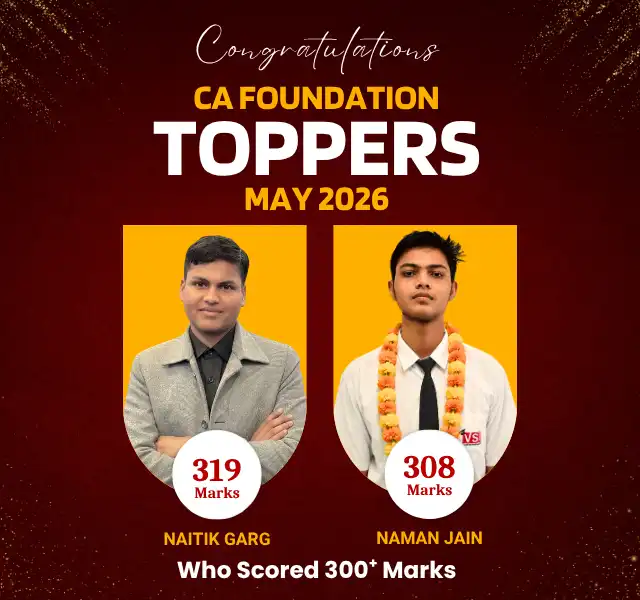 CA Foundation May 2026 Toppers