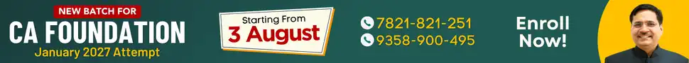 VSI CA Foundation Jan 2027 Exams