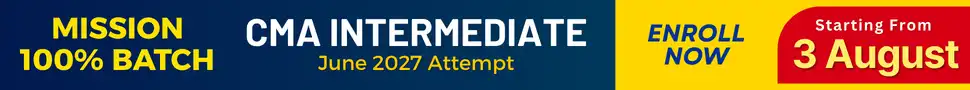 Batch for CMA Intermediate June 2027