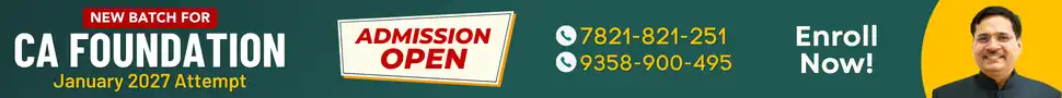 VSI CA Foundation Jan 2027 Exams