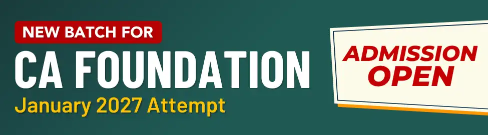 VSI CA Foundation Jan 2027 Exams
