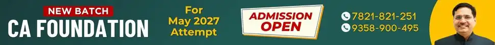 VSI CA Foundation May 2027 Exams