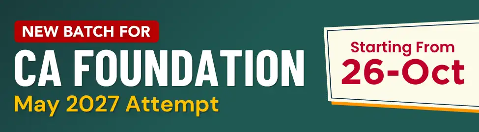 VSI CA Foundation May 2027 Exams