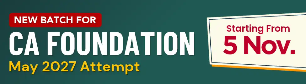 VSI CA Foundation May 2027 Exams