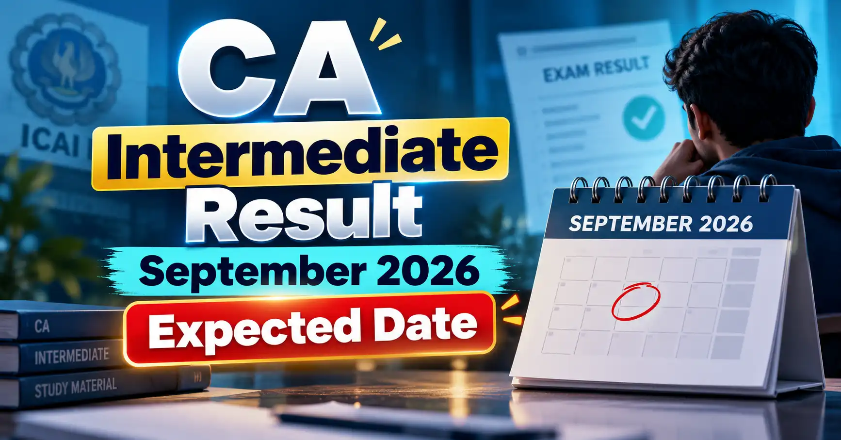 CA Inter Result Sep 2026 Date